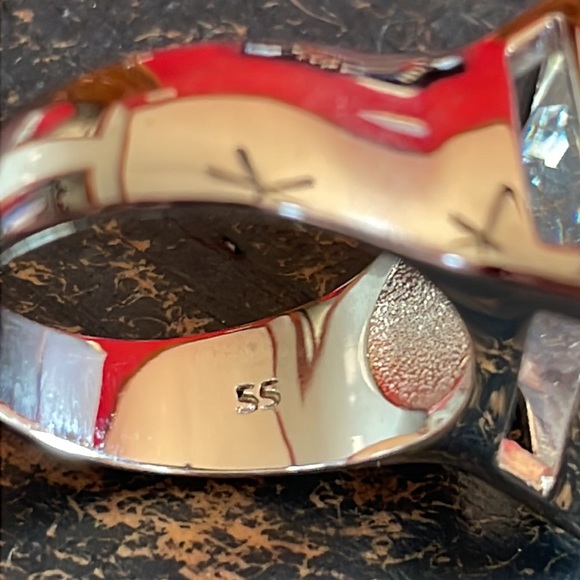 Swarovski ring retired. Sterling silver size 7 - Picture 14 of 14